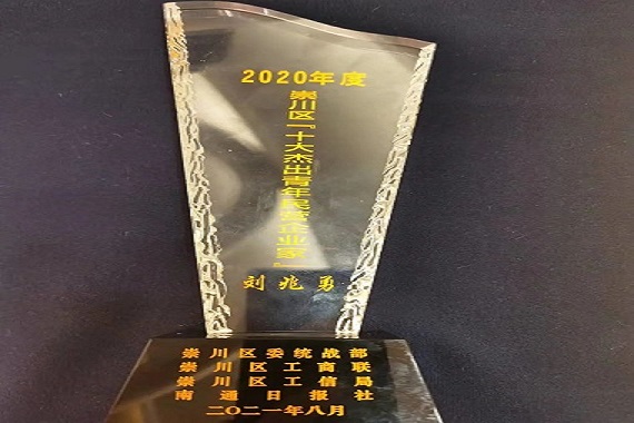 崇川区十大杰出青年民营企业家名...